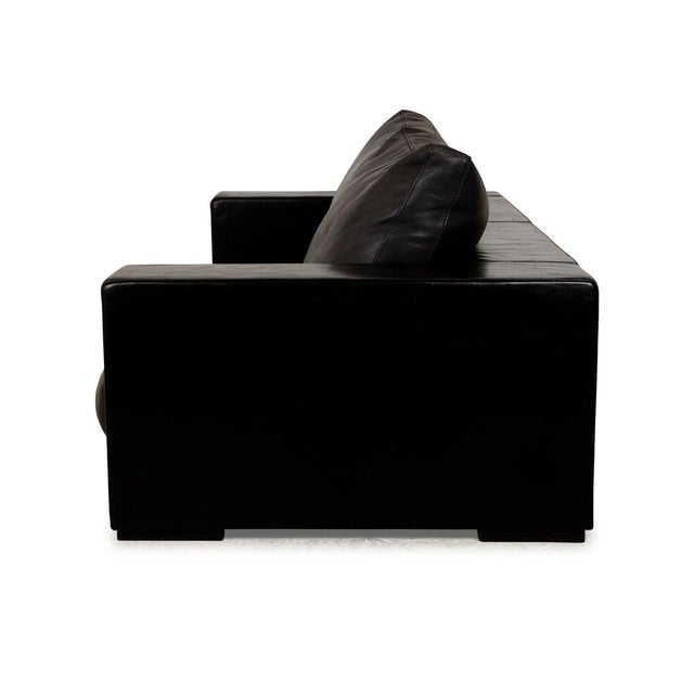 Budapest Leather Three-Seater Sofa from Baxter For Sale - Image 13 of 14