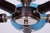 Bauhaus Chandelier in Beech and Chromed Steel, Czech, 1920s For Sale - Image 4 of 12
