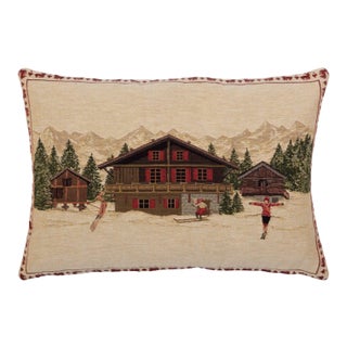 Nordic Lodge Cushion With Feather Filler - 33x46cm (13"x18") For Sale