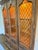 1970s Henredon Walnut Lighted China Cabinet 3-Door French Provincial Style For Sale - Image 14 of 16