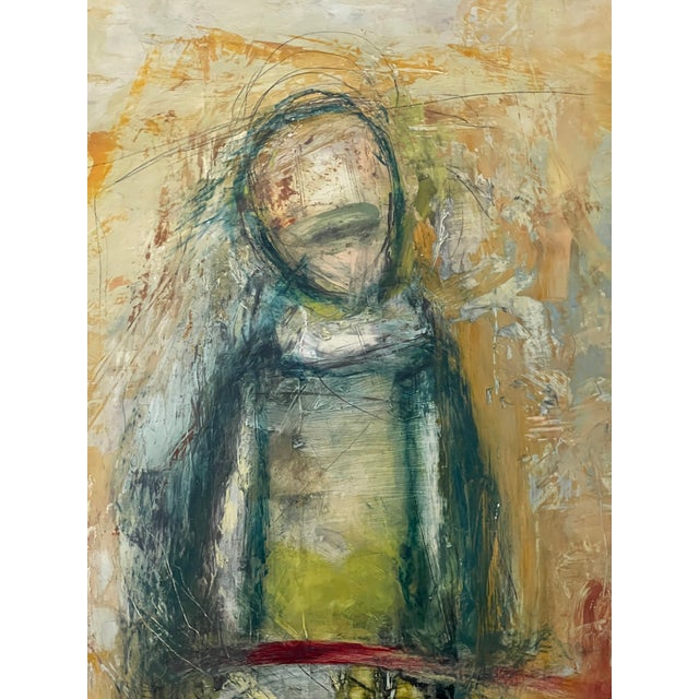 The Gardener, Oil Painting on Board For Sale - Image 4 of 10