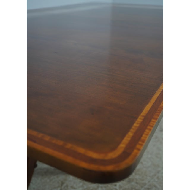 Larry Crossman Bench Made Mahogany Dining Room Table For Sale - Image 15 of 18