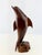 1960s Vintage Hand-Carved Wood Dolphin Sculpture For Sale - Image 5 of 11