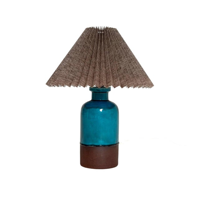 Ceramic Table Lamp, 1970s For Sale - Image 6 of 6