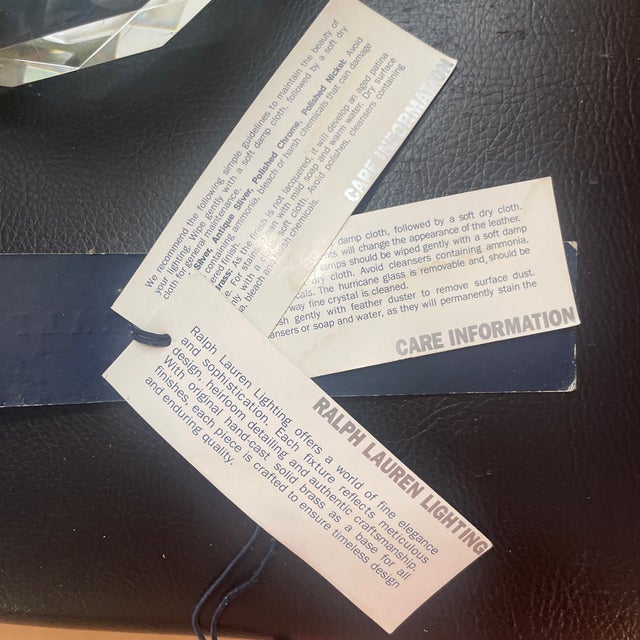 Ralph Lauren Daniela Crystal Table Lamp For Sale - Image 9 of 10