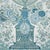 Contemporary SAMPLE - Schumacher Colmery Paisley Panel Fabric In Peacock For Sale - Image 3 of 6
