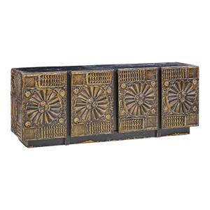 Adrian Pearsall for Craft Associates Mid Century Goop Brutalist Credenza