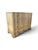 This chest has a distinctive multi-lobed, undulating wavy façade or "block-front" silhouette, combining classical European...