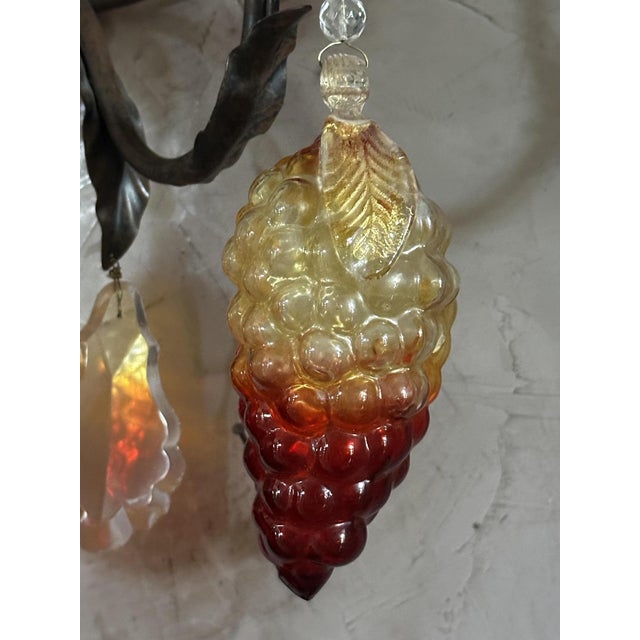 1960s Vintage Murano Wall Sconce, 1960s For Sale - Image 5 of 14