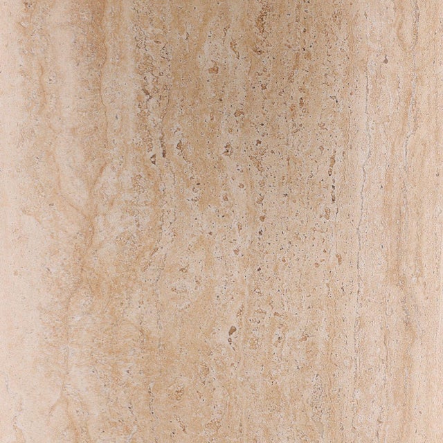 2020s Modern Outdoor Oval Faux Travertine Dining Table For Sale - Image 5 of 5