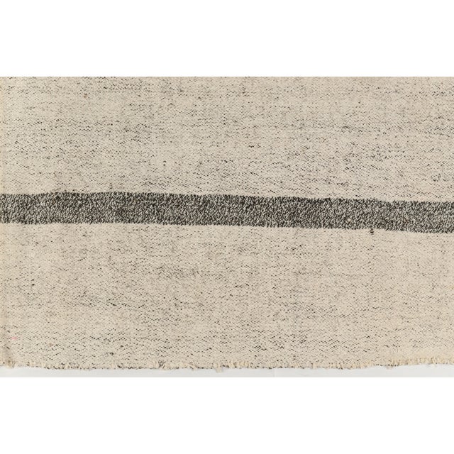 Off-white Vintage Neuatral Turkish Carpet For Sale - Image 8 of 10