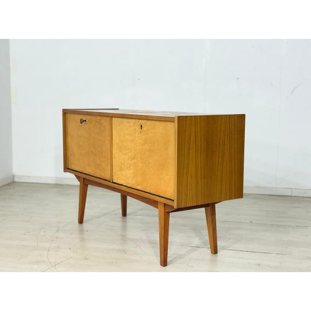 Mid-Century Modern Sideboard in Birch, 1960s For Sale - Image 6 of 14