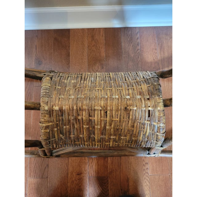 Vintage Rattan Decorative Horse Rocker | Chairish