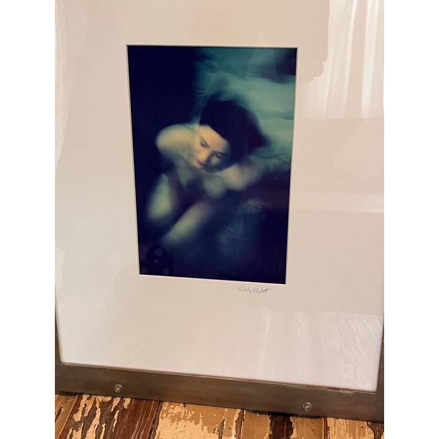 Shelly Corbett Signed Fine Art Figurative Photograph in Custom Industrial Metal Frame For Sale In West Palm - Image 6 of 9