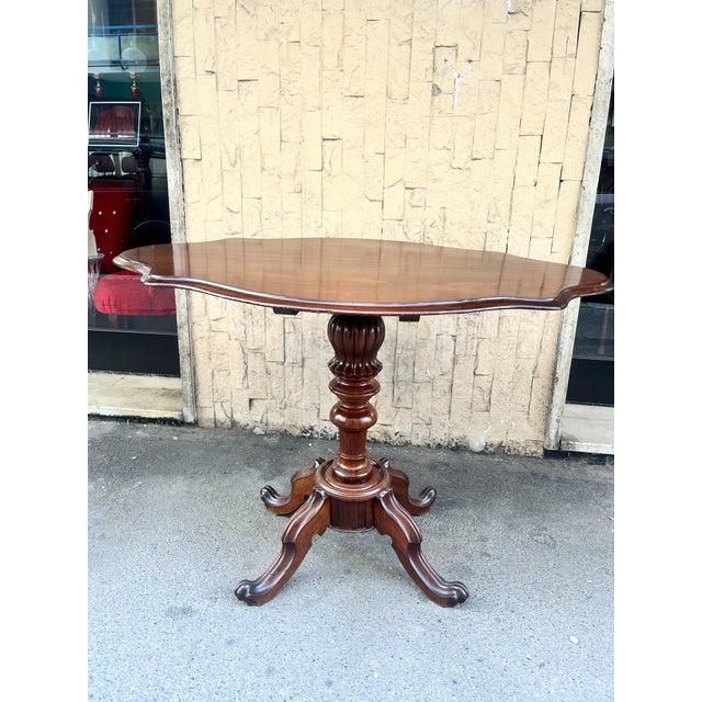 Late 19th Century Folding Living Room Table For Sale - Image 3 of 10
