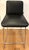 Rolf Benz 626 Sinus Black Leather Skid Bar Stool Designed by Kai Stania For Sale In New York - Image 6 of 11