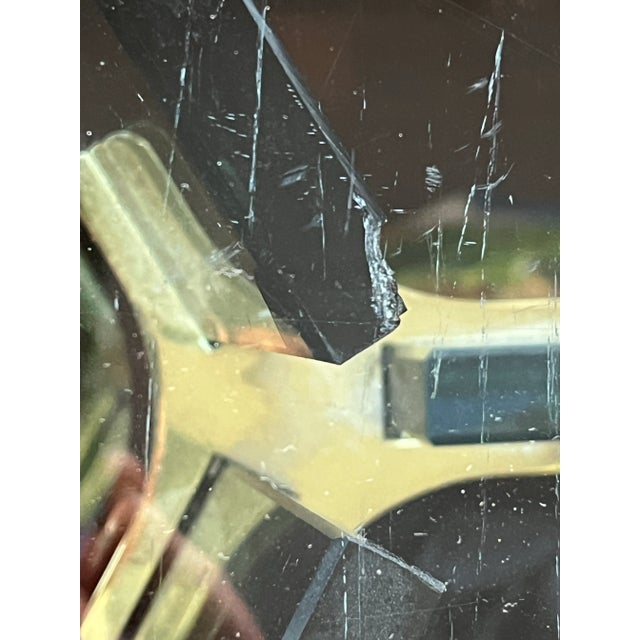 Pace Glass Foyer Entry Console For Sale - Image 9 of 9