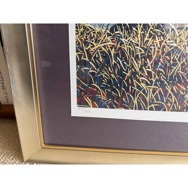 Renowned Pacific Northwest artist Jack Gunther has an unmistakable, approachable folk-art style. This is a 30" by 23"...