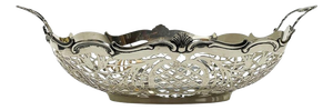 Dutch Silver Bread Basket by Hooijkaas, Schoonhoven, 1966
