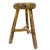 Primitive Wooden Tripod Stool / Height 52 Cm For Sale - Image 17 of 18