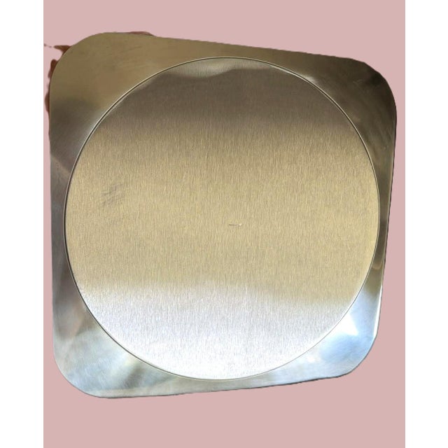 1960s Mid Century Modern Bouilett Bourdelle Serving Tray Minimalist Luxury Entertaining Wedding - Set of 2 For Sale - Image 10 of 13