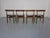 Roundette Teak Table & Chairs from Hans Olsen, Denmark, 1950sm, Set of 5 For Sale - Image 12 of 18