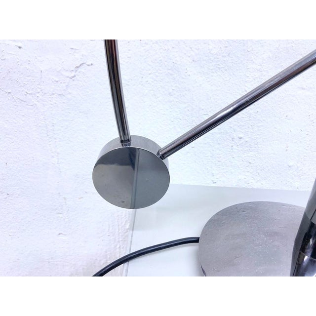 Metal Adjustable Halogen Table Lamp from Hillebrand, 1980s For Sale - Image 7 of 15
