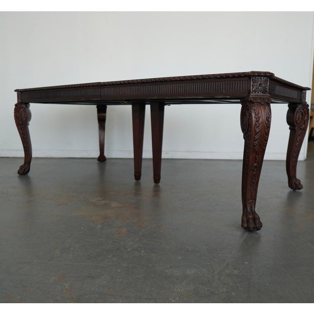 Maitland Smith Chippendale Extension Dining Table For Sale In Austin - Image 6 of 17