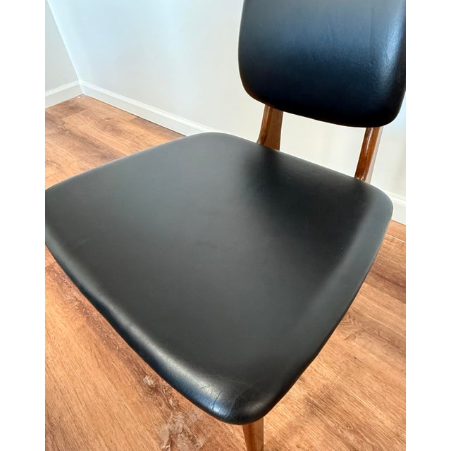 Wood Mid-Century Modern Erik Buch for o.d. Møbler High-Back Teak Dining Chairs, Pair For Sale - Image 7 of 10