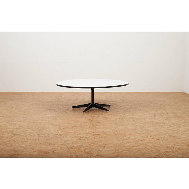 Vintage Coffee Table in Polished Cast Aluminum by Ray and Charles Eames for Vitra, 1958, in Good conditions. Designed 1950...