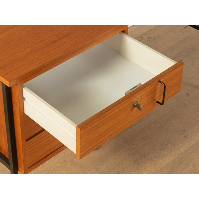 Black Vintage Desk by Günter Renkel, 1960s For Sale - Image 8 of 9