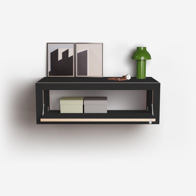 80x27x40 Fläpps Box Wall Console from Ambivalenz For Sale - Image 8 of 13