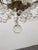20th Century Four-Light Crystal Chandelier For Sale - Image 6 of 8