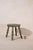 Antique Green Painted Turned Milk Stool For Sale - Image 4 of 4