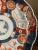 19th Century Imari China Porcelain Plate, 1850s For Sale - Image 3 of 7