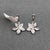 Early 21st Century 1.48 Ct Flowered Diamond Earrings - 2 Pieces For Sale - Image 5 of 9