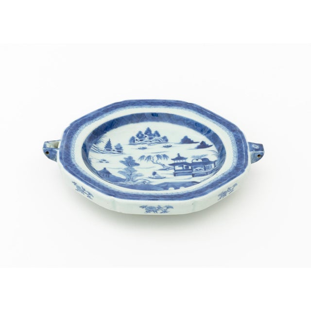 Chinese Export Blue & White Warming Dishes, 3 For Sale In New York - Image 6 of 9