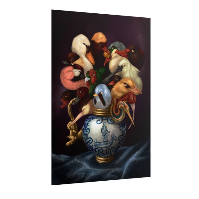 "Birds of Belgium" an original painting available as prints, was created out of a feeling of pride. Having read about...