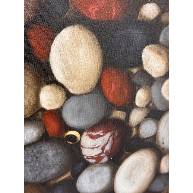 Michael Skidmore “Love Found” Oil Painting, Framed For Sale - Image 9 of 12