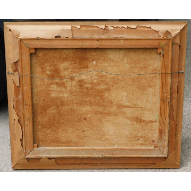 Early 20th Century Ann Palmer Early San Diego Artist Landscape Oil Painting For Sale - Image 5 of 5