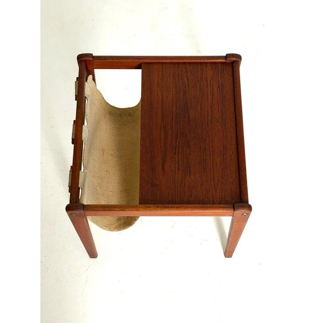 Danish Teak Side Table, 1960s For Sale - Image 6 of 13