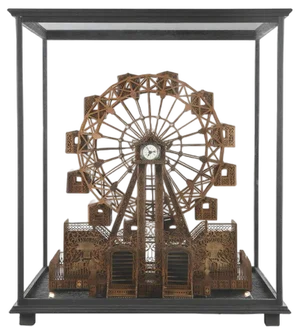 Wooden Replica of the Paris Ferris Wheel, 1900