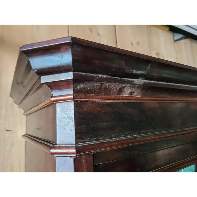 Large Walnut Veneer & Oak Cabinet For Sale - Image 9 of 16