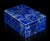 Lapis Lazuli Box Single Panel Whole Slab Top Italian Made No Dyes or Fillers For Sale - Image 12 of 13