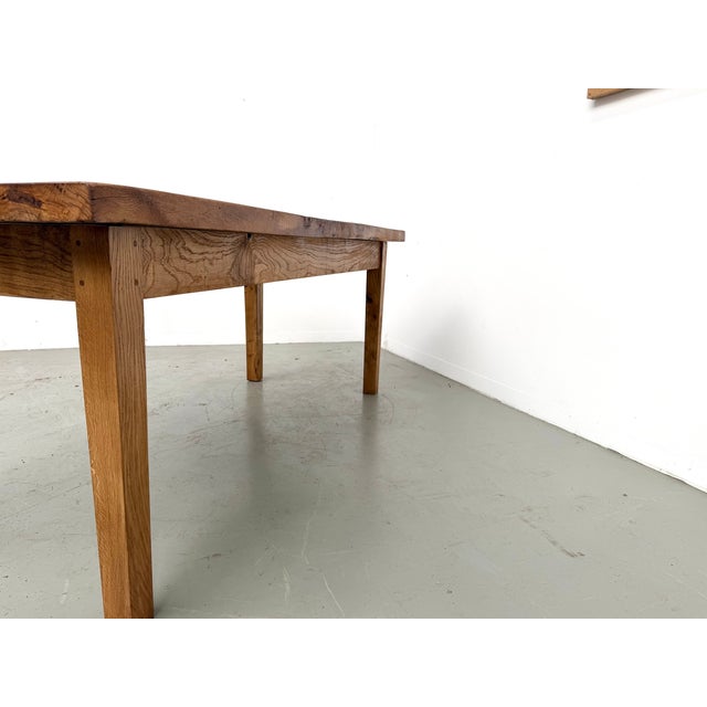 Vintage Oak Table, 1950s For Sale - Image 18 of 18