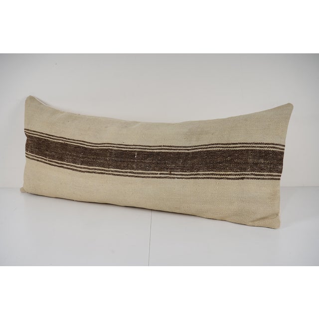 Handmade Turkish Rug Pillow Covers • Vintage Rug Decor Elevate your home decor with these exquisite 16" x 40" pillow...