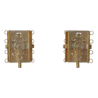 Vintage Swedish Wall Sconces, Set of 2 For Sale