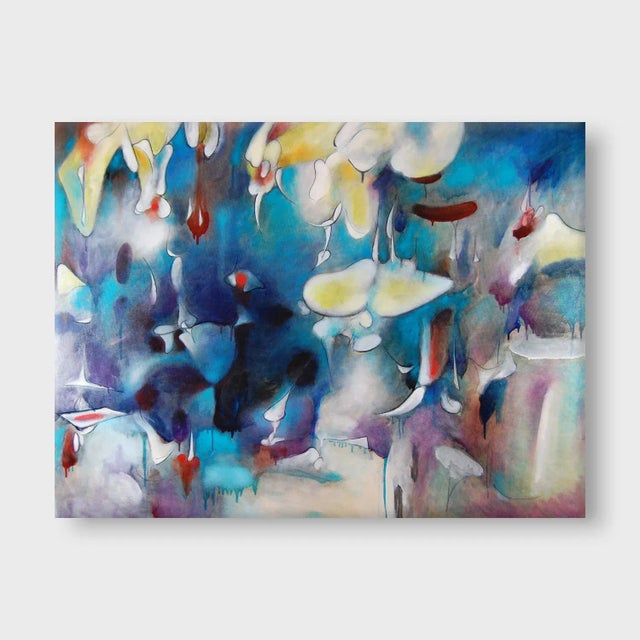 This is a one of a kind original abstract painting on canvas by Southern California artist, Daniel Ketelhut. Its...