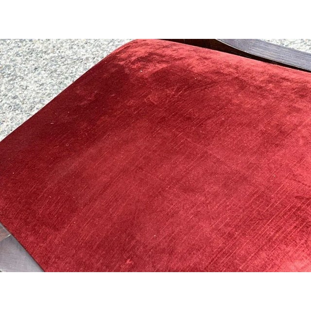 Set of Empire French Library Armchairs For Sale - Image 6 of 10