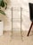 Mid 20th Century Vintage Three-Tier Metal & Glass Round Side Table For Sale - Image 5 of 10